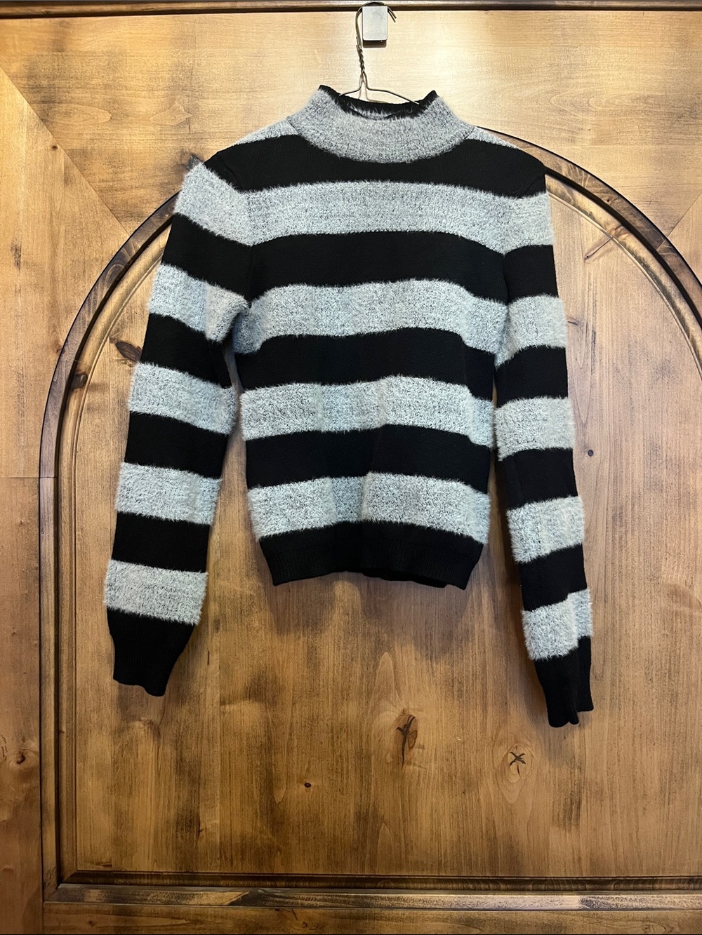 Maeve striped turtleneck sweater